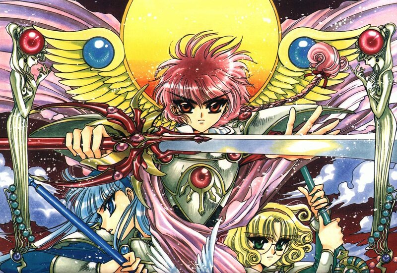 Pink-haired Warrior with Sword — Yellow