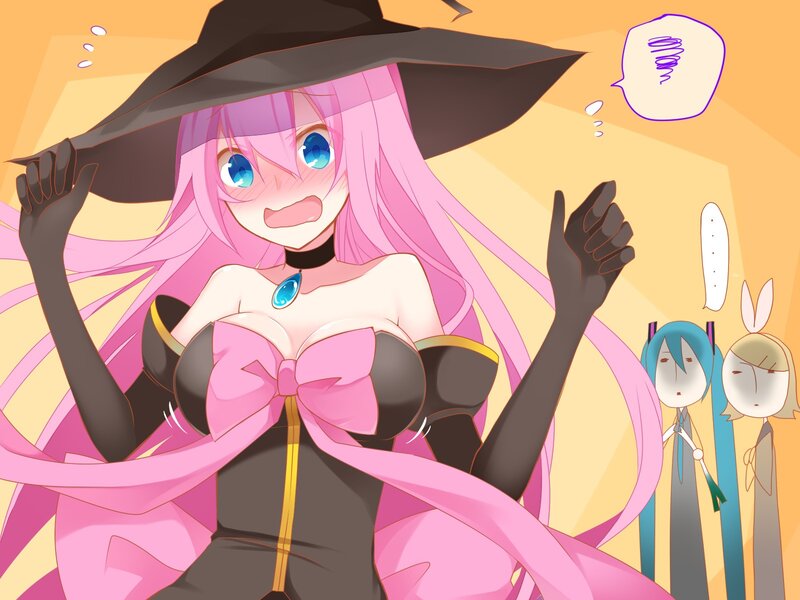 Pink-haired Witch Character — Pink, Playful, Anime