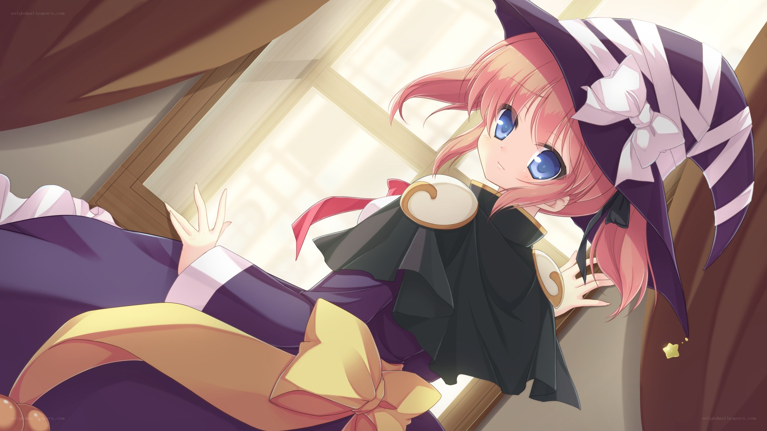pink-haired witch girl