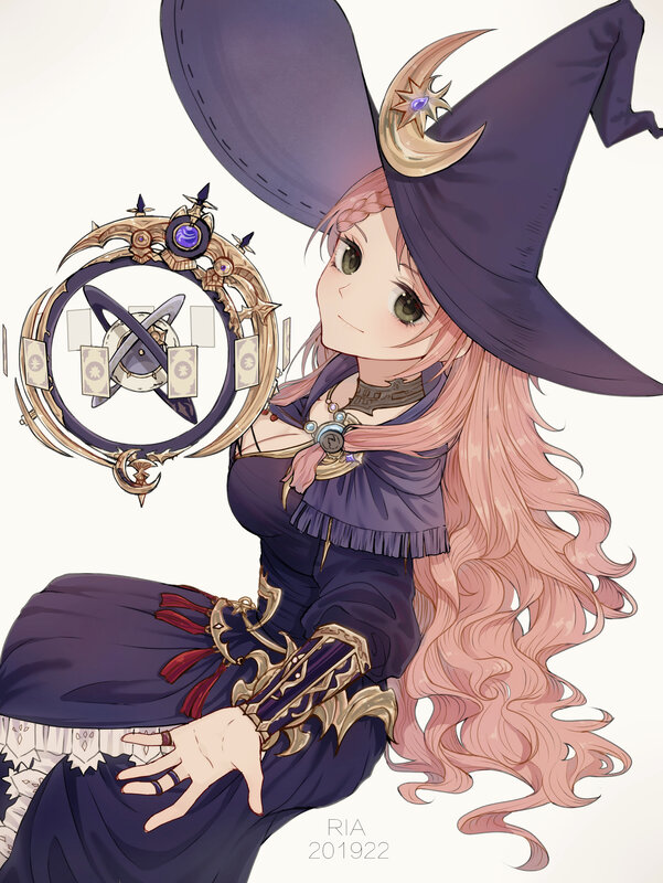 Pink-haired Witch — Purple