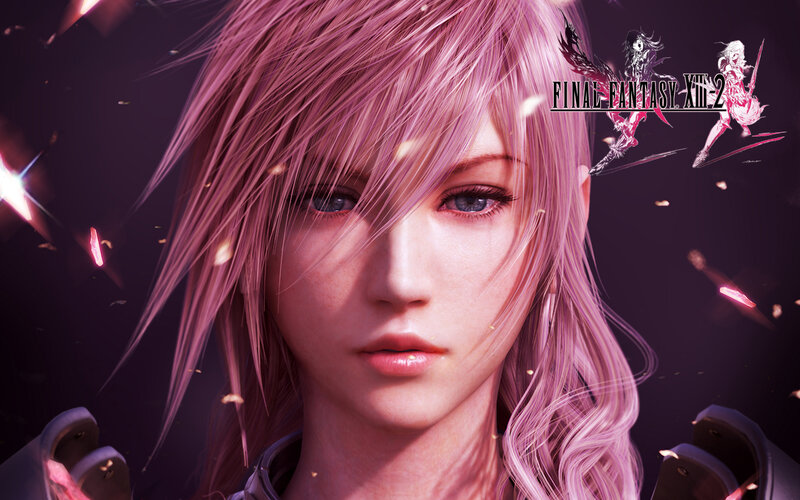 Pink-haired Woman — Purple