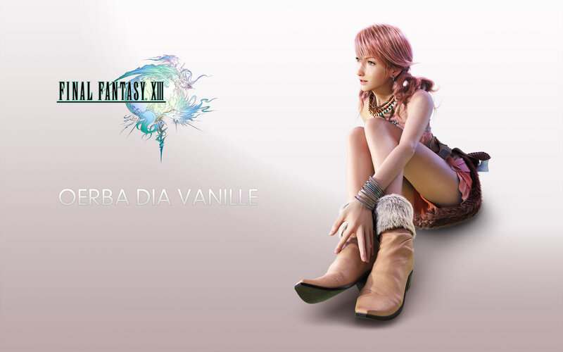 Pink-haired Woman Sitting — White, Calm