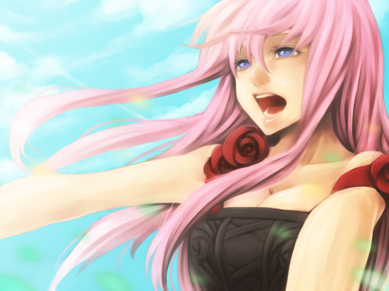 Pink-haired Woman