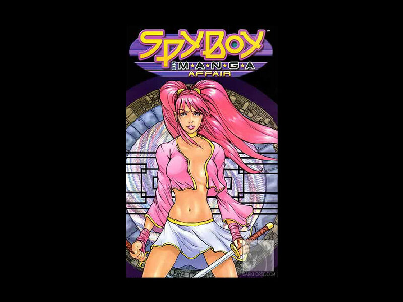 Pink-haired Woman with Sword
