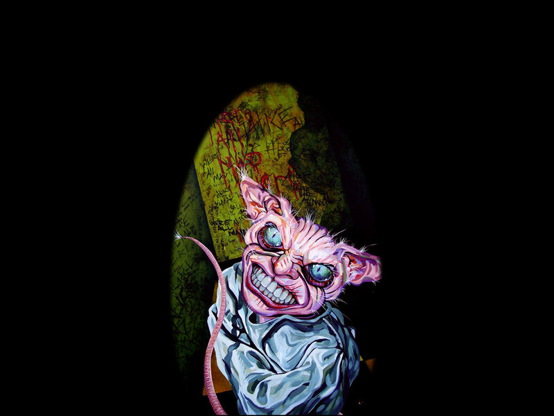 Pink Hairless Cat