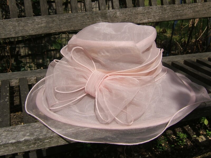 Pink Hat with Bow