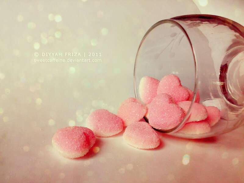 Pink Heart Candies — Sweet