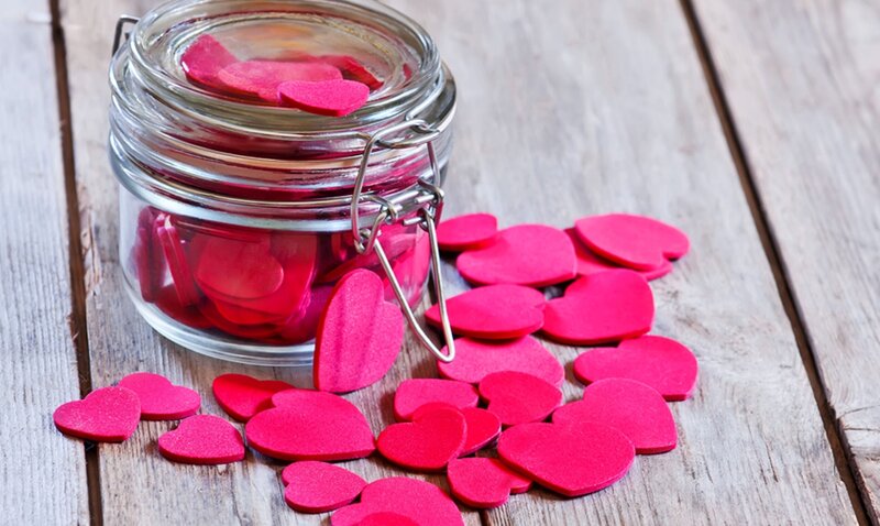 Pink Heart Cutouts