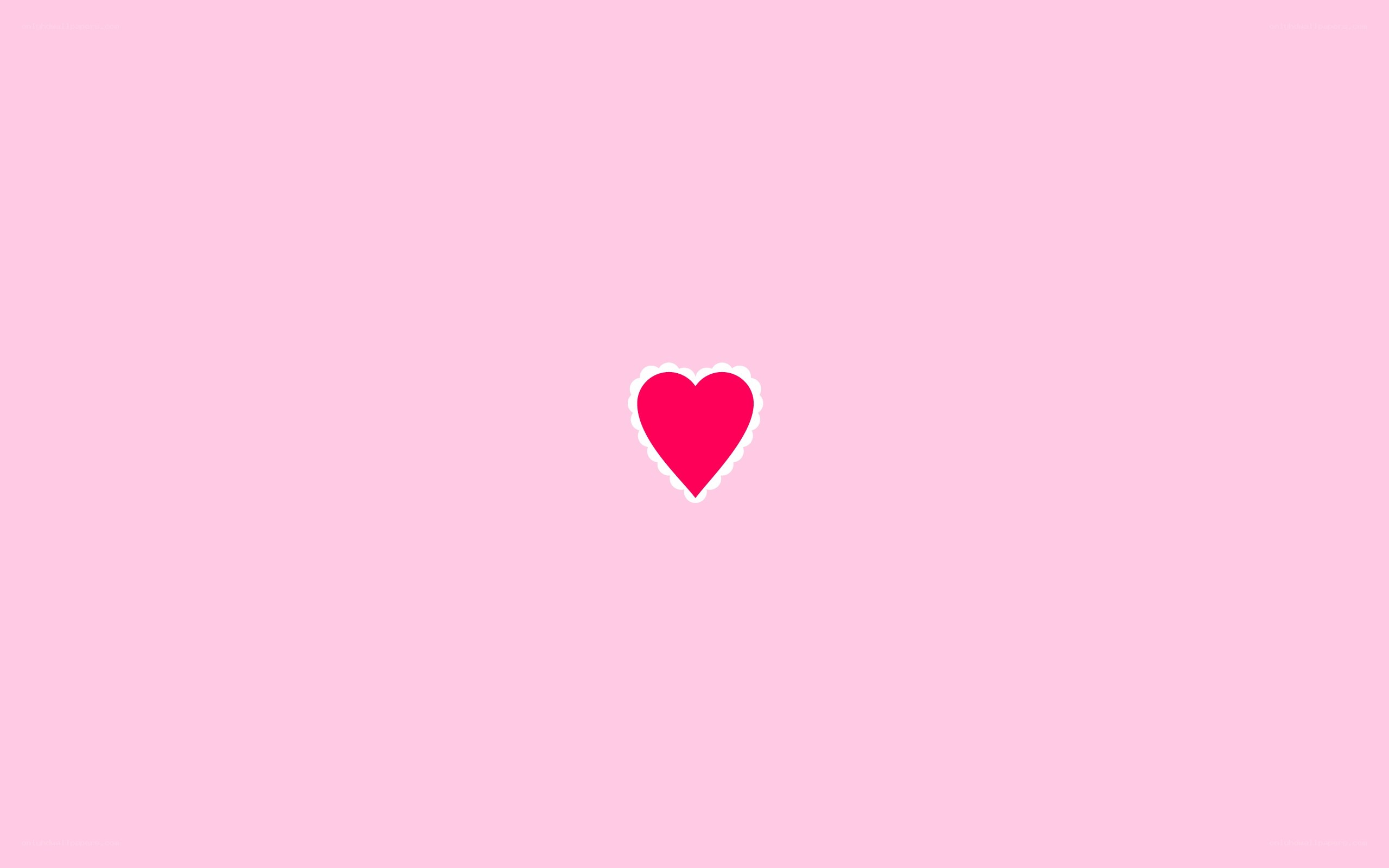 pink heart on pink background