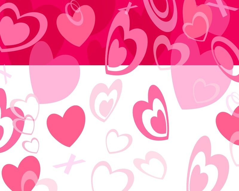 Pink Heart Pattern — Festive, Vector Art, Hearts