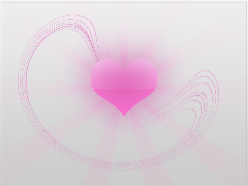 Pink Heart Shape — Calm