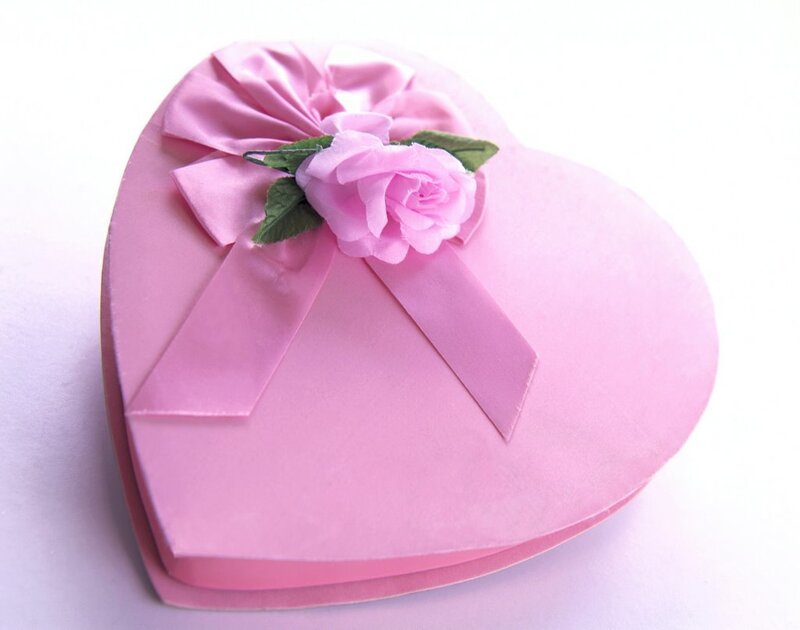 Pink Heart-shaped Box
