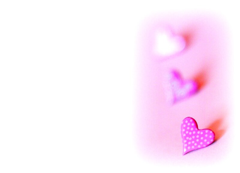 Pink Heart Shapes