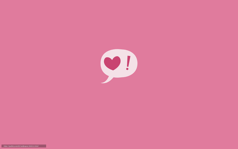 pink heart speech bubble