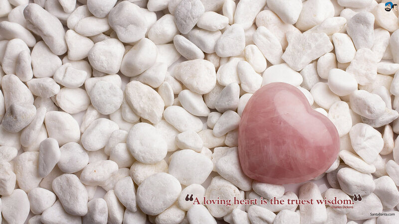 Pink Heart Stone