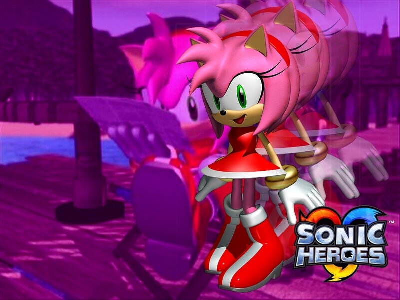 Pink Hedgehog Character — Purple