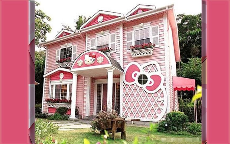 Pink Hello Kitty House