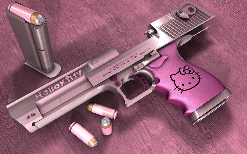 Pink Hello Kitty Pistol