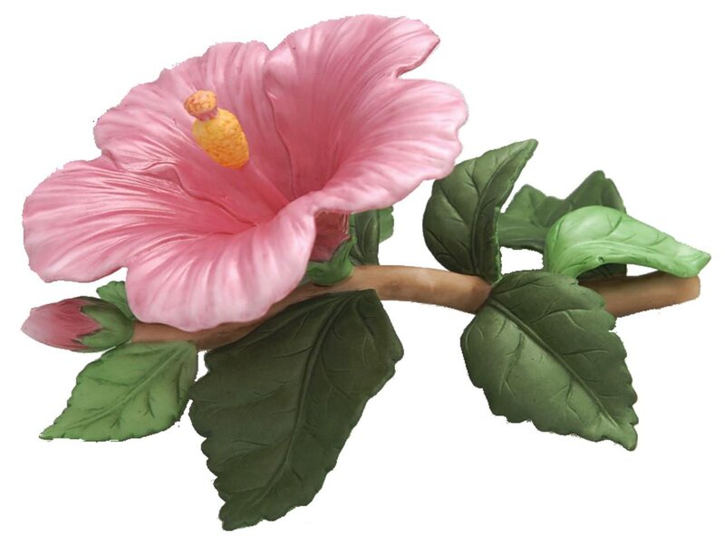 Pink Hibiscus Flower — Calm, 3d Render