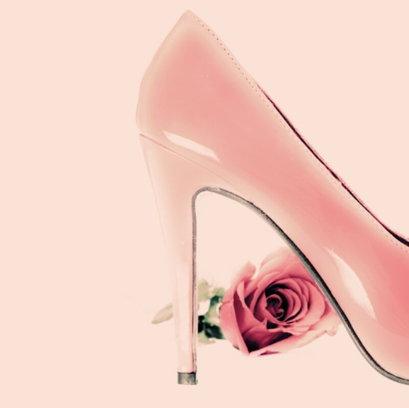 Pink High-heeled Shoe — Soft