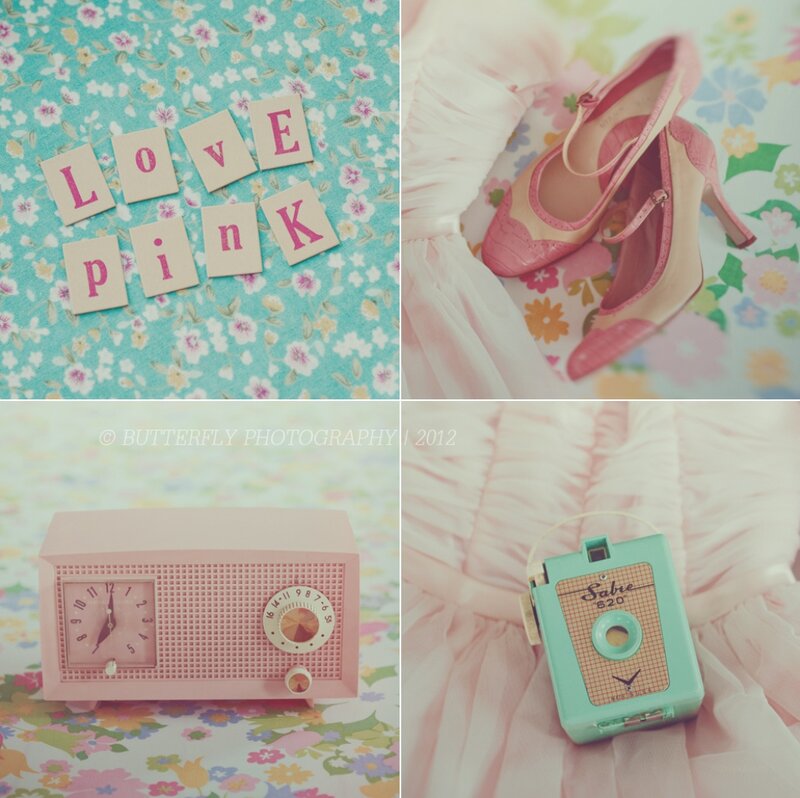 Pink High-heeled Shoes — Retro