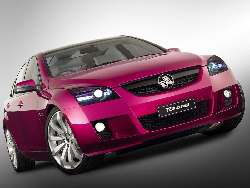 Pink Holden Torana concept car