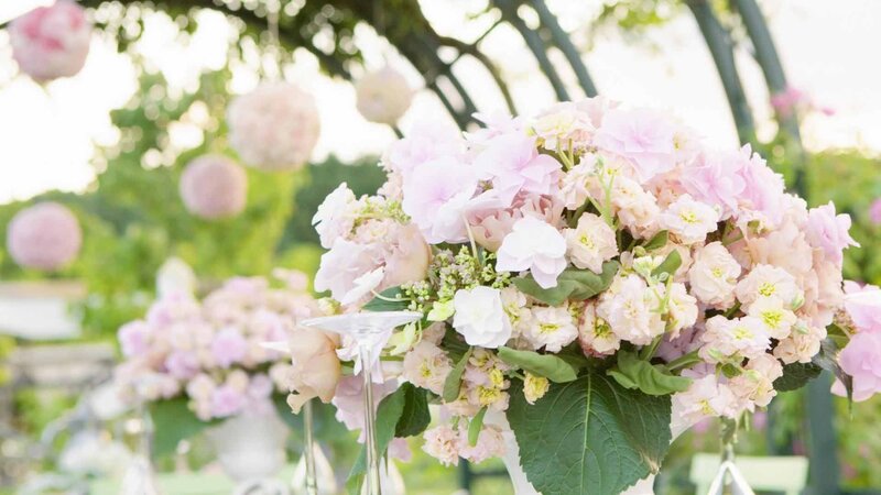 Pink Hydrangea Bouquet