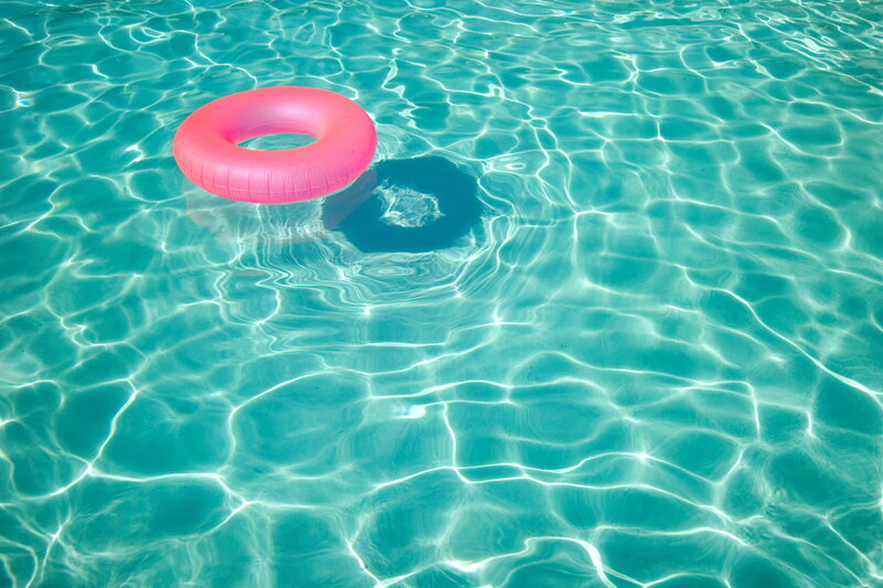 Pink Inflatable Ring