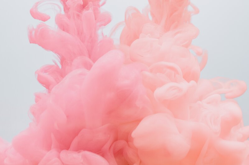Pink Ink in Water