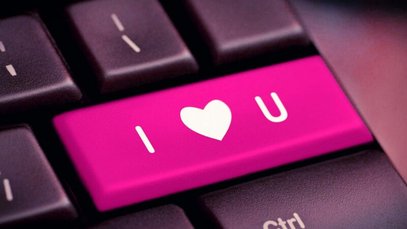 Pink Keyboard Key