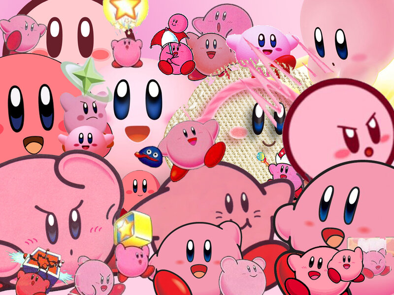 Pink Kirby Characters