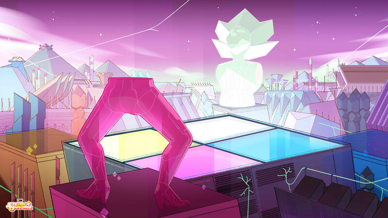 Pink Legs on Rooftop