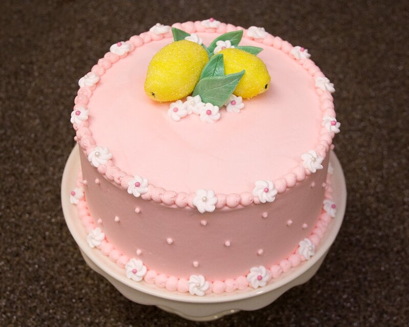 Pink Lemon Cake