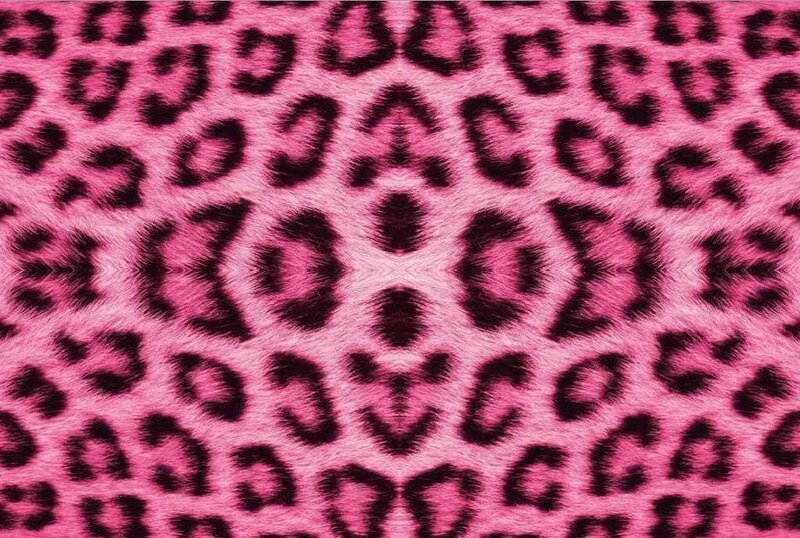 pink leopard print pattern