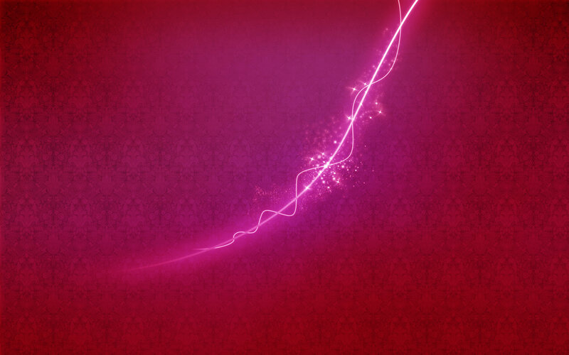 pink light wave on patterned background