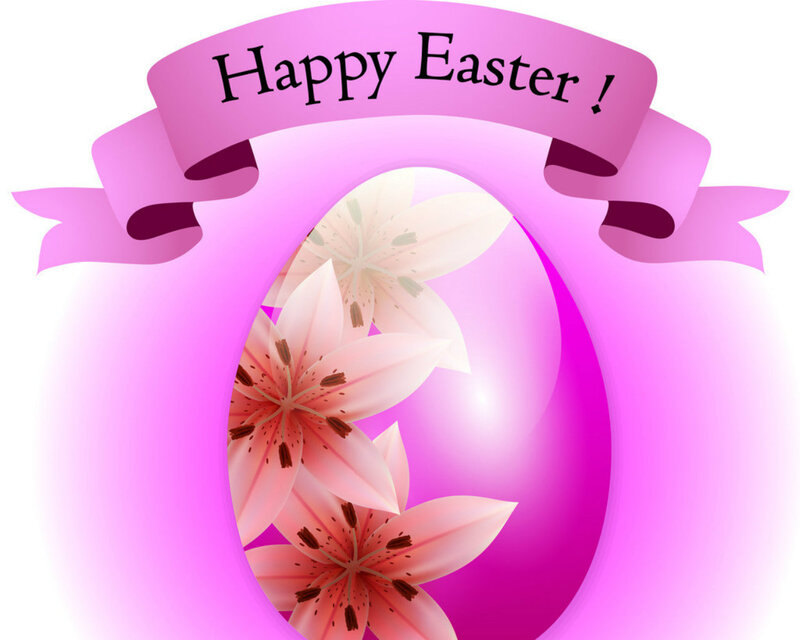 Pink Lilies in Egg