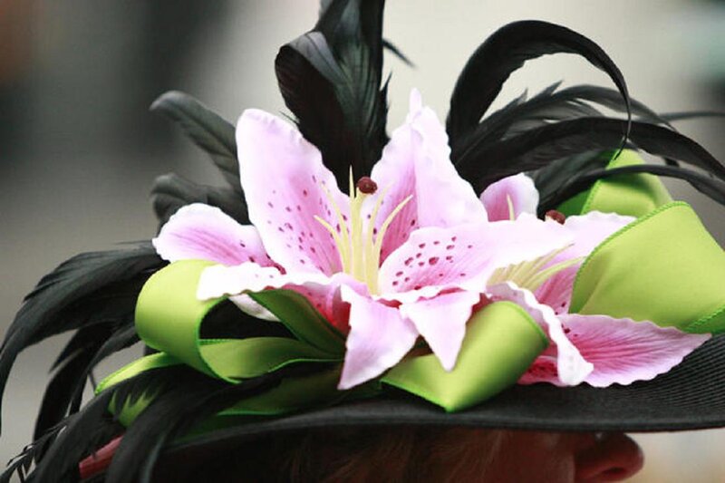 Pink Lily Hat