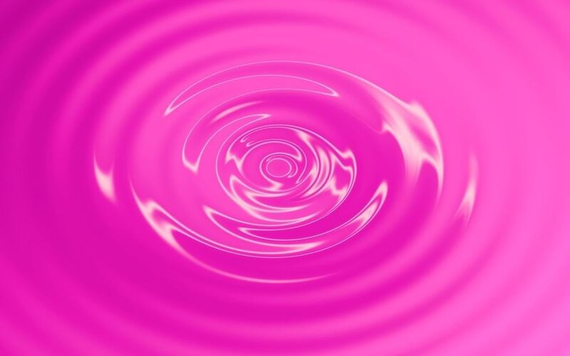 pink liquid ripple effect