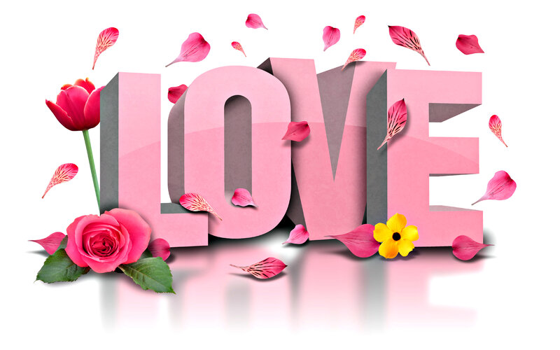 Pink Love Letters