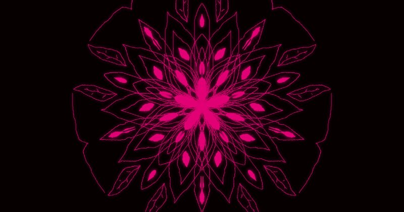 Pink Mandala Pattern — Hypnotic