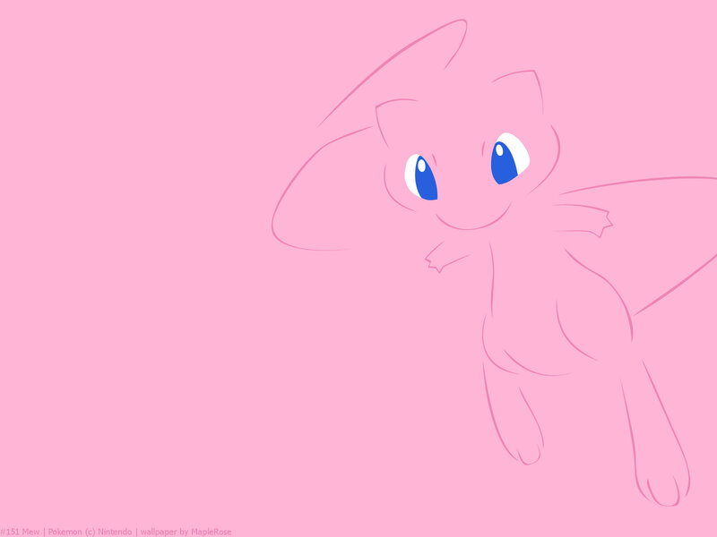 Pink Mew Character