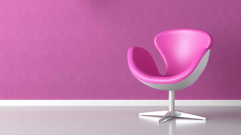 Pink Modern Chair