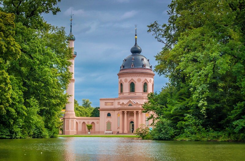 Pink Mosque Building