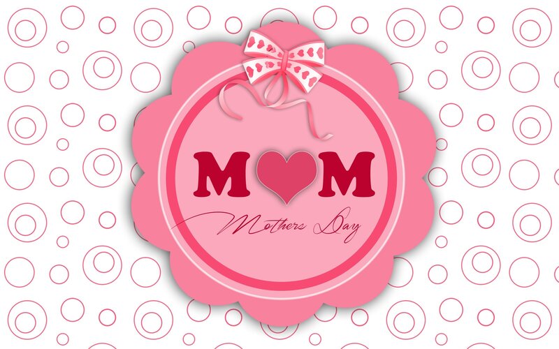 Pink Mothers Day Card