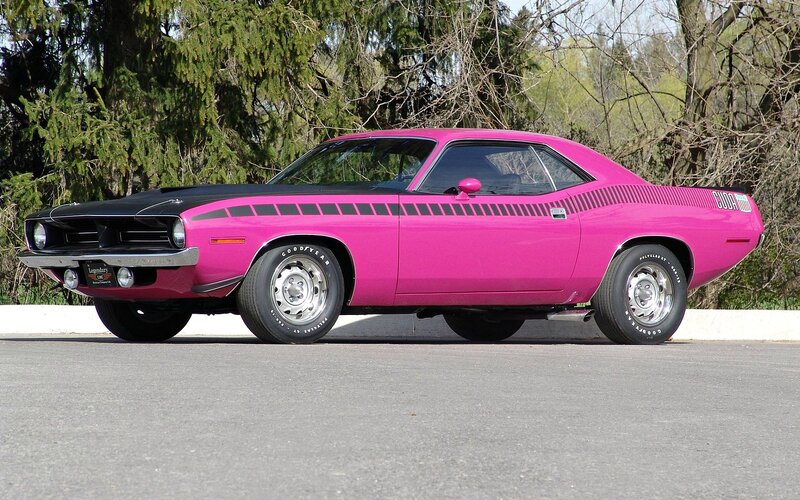 Pink Muscle Car — Calm