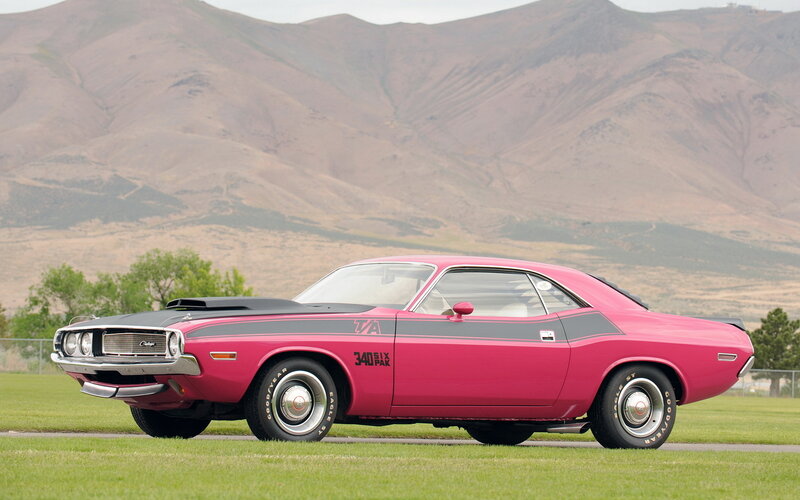 Pink Muscle Car — Serene