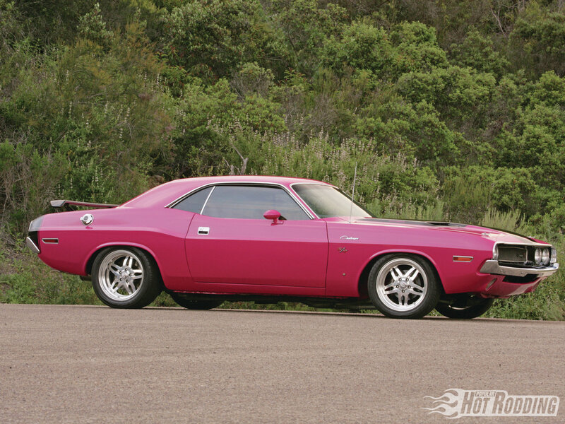 Pink Muscle Car