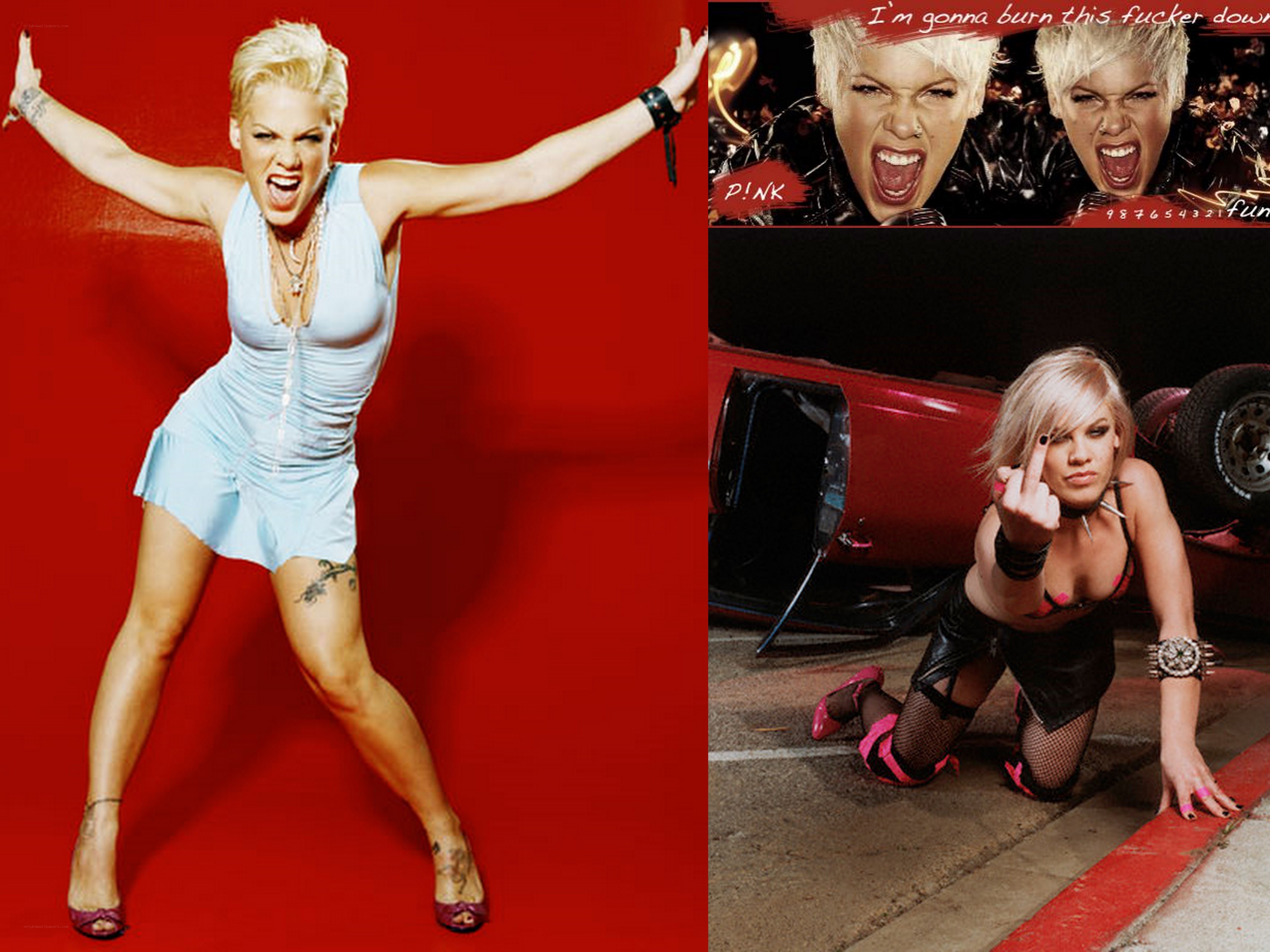 Pink music album artwork