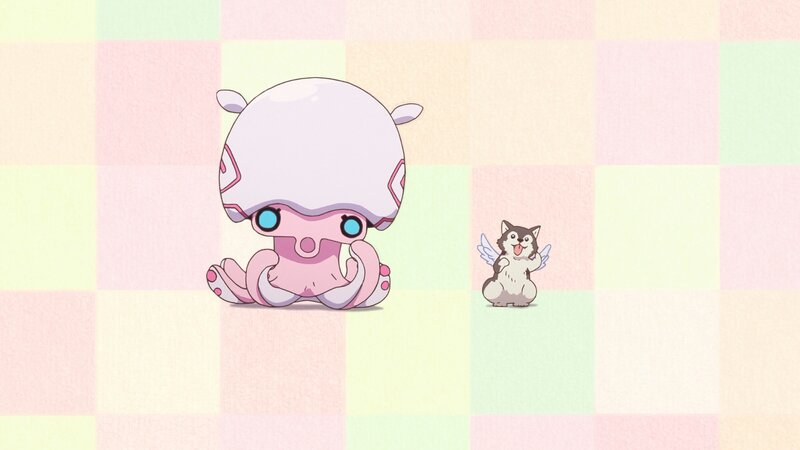Pink Octopus Creature