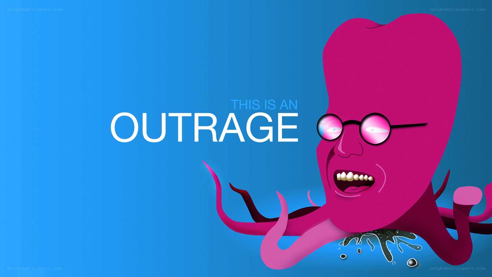 pink octopus outrage